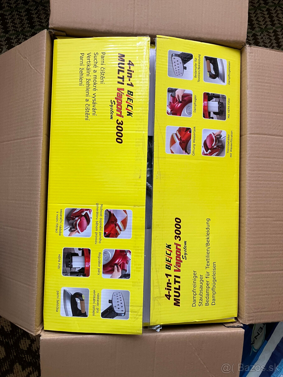 Vysávač, parné čistenie, parné žehlenie - 2