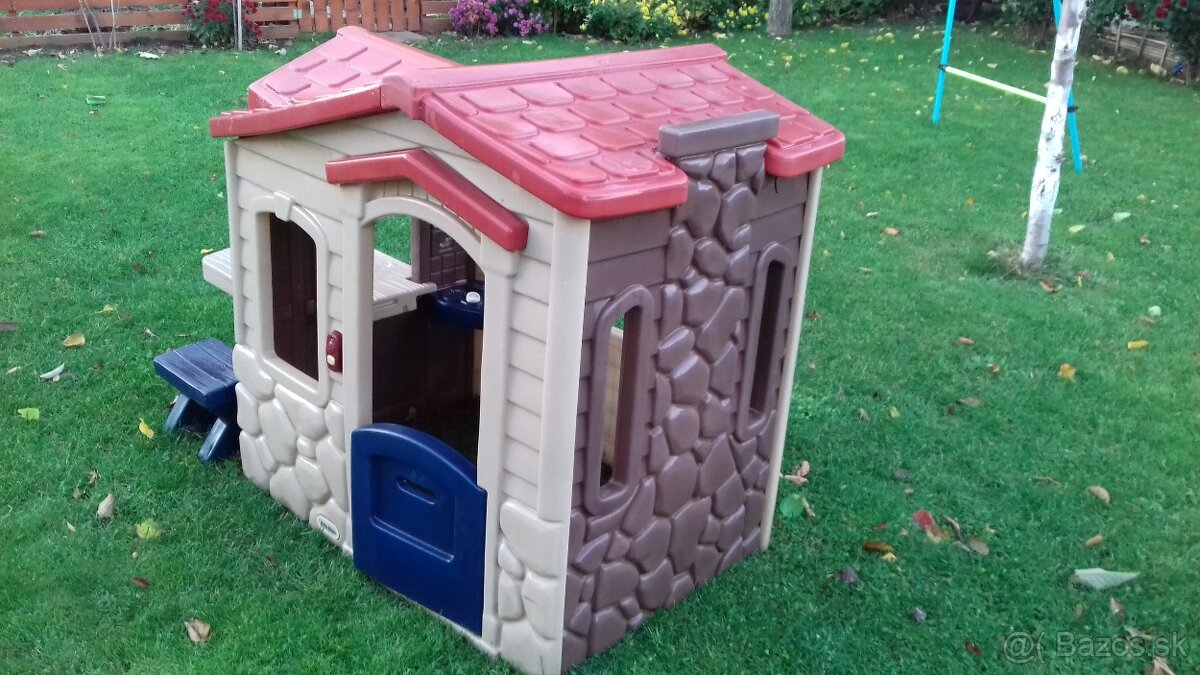 Detský záhradný domček a šmýkačka Little Tikes - 2