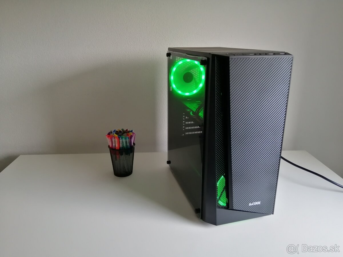 PC zostava so 6jadrom Ryzen 5, 16GB a Nvidia GTX / AMD RX - 2