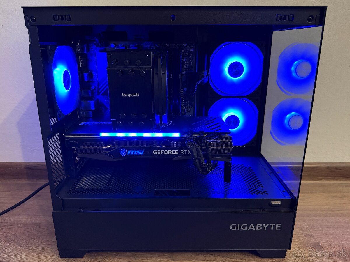 PREDÁM HERNÝ PC - R5 7600X, RTX 3070 8GB, 16GB DDR5, 1TB SSD - 2