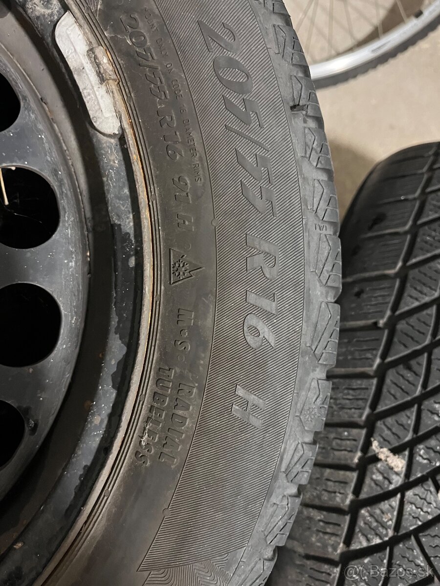 205/55 r16 plechové disky 5x112 - 2
