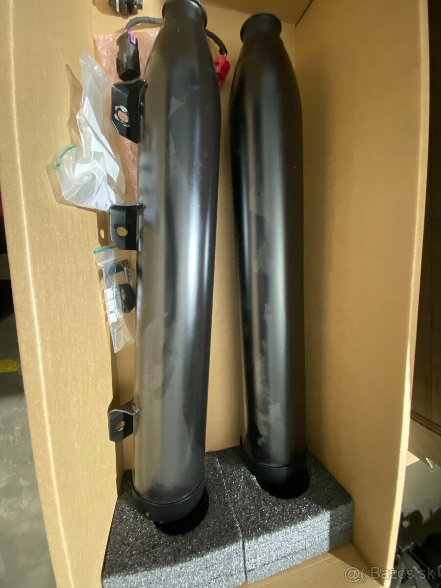 Originálny výfuk Indian Scout Rogue Black - 2