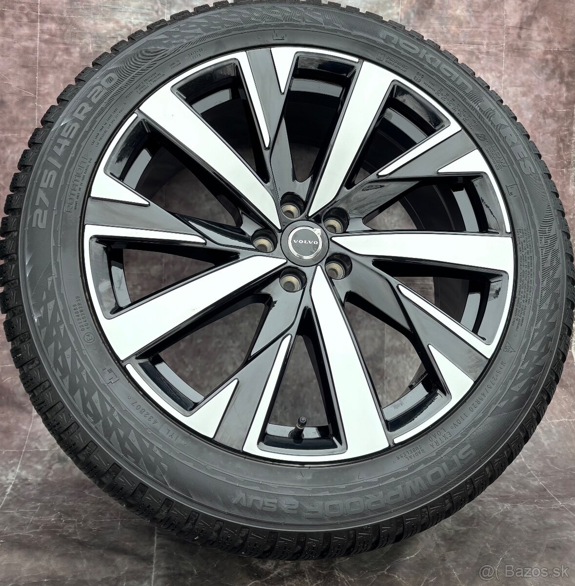Zimní originál sada alu Volvo XC90 275/45R20 110V - 2