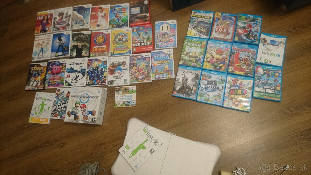 Nintendo Wii U + Wii U balance board + hry - 2