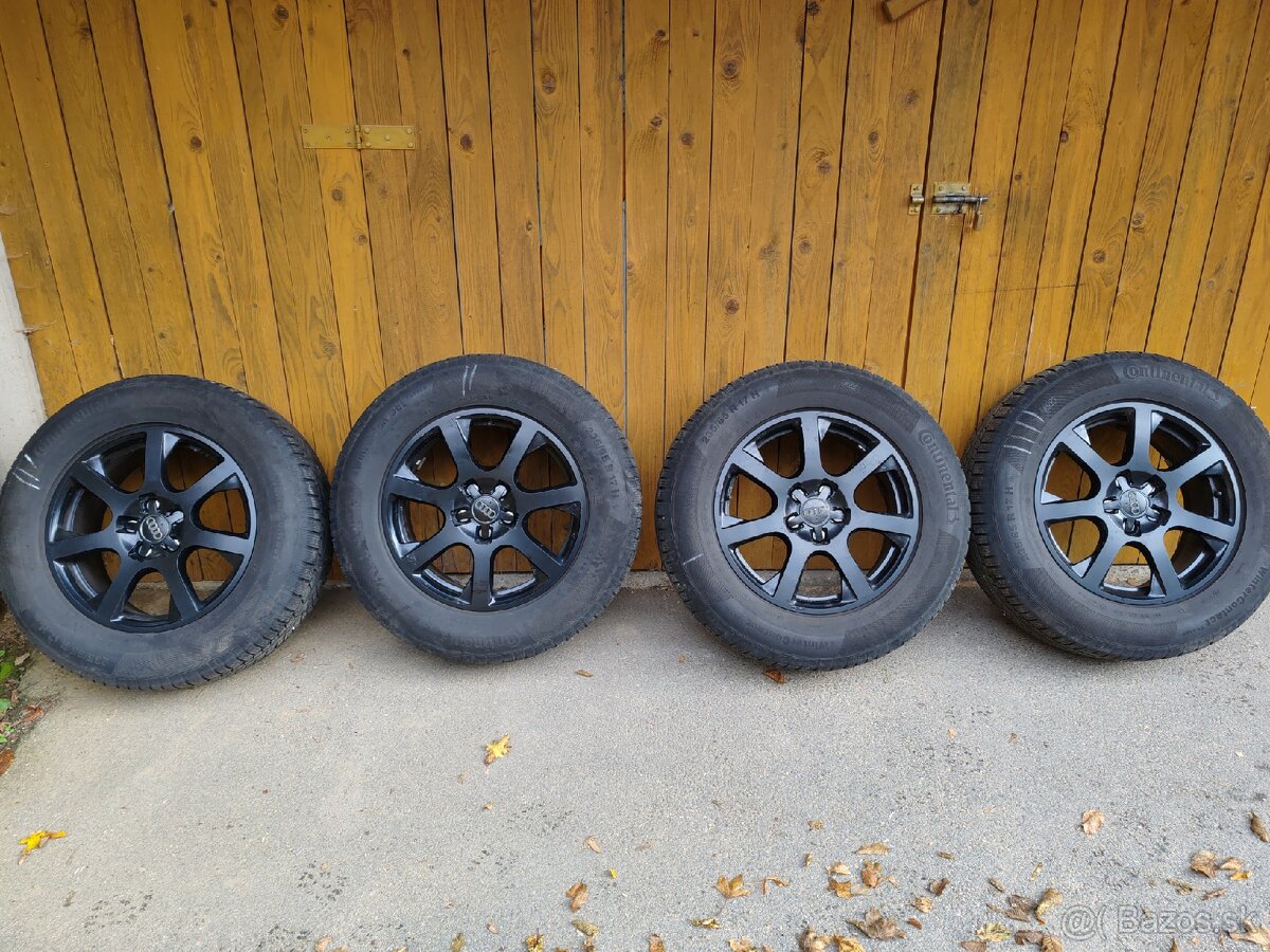 Zimne pneu 235/65 r17 s Audi diskami - 2