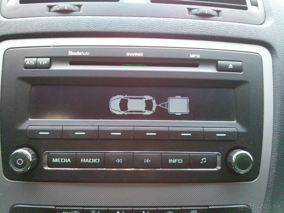 autorádio škoda swing octavia 2 facelift 2009-2012 - 2