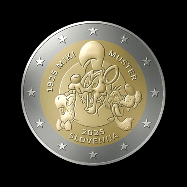 2€ Slovinsko 2025 Miki Murter - 2