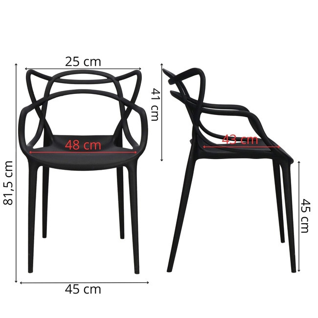 Predám Jedálenské stoličky čierne - 2