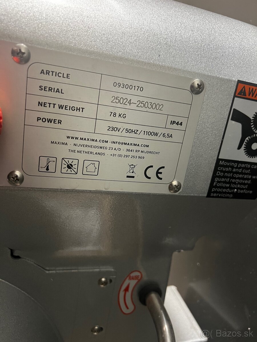 Novy planetarny mixer MAXIMA 30l - 2