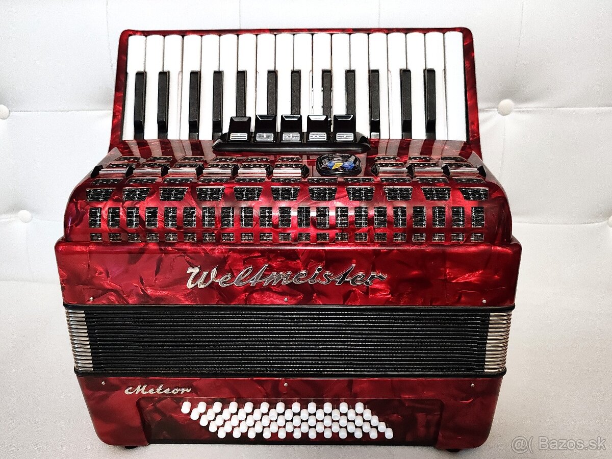 Predam akordeon Weltmeister Meteor 60 bas. - 2