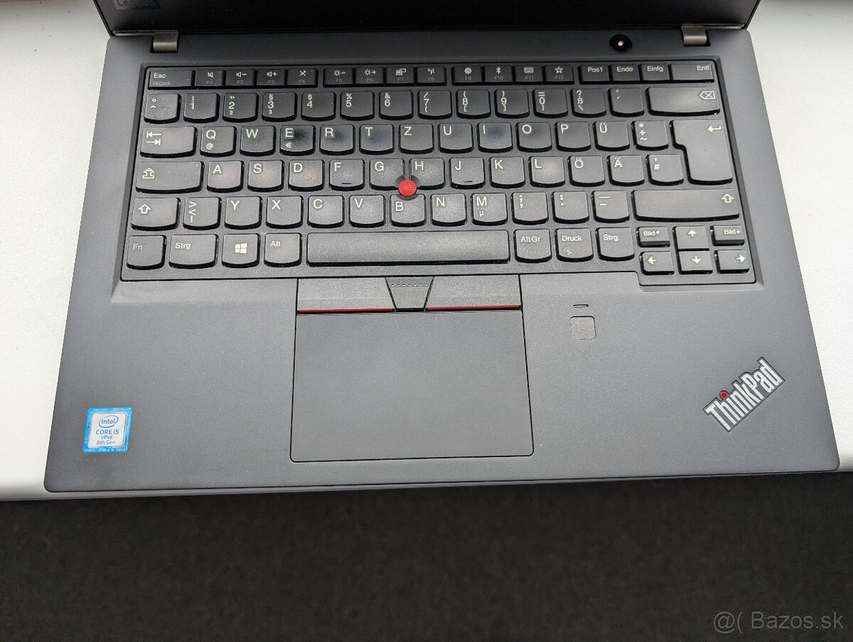 Notebook Lenovo ThinkPad T480s i5-8350U / dotykový - 2