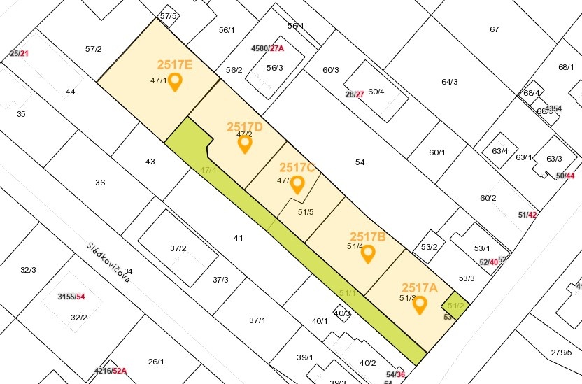 ID 2517 - Stavebné pozemky na predaj - 2