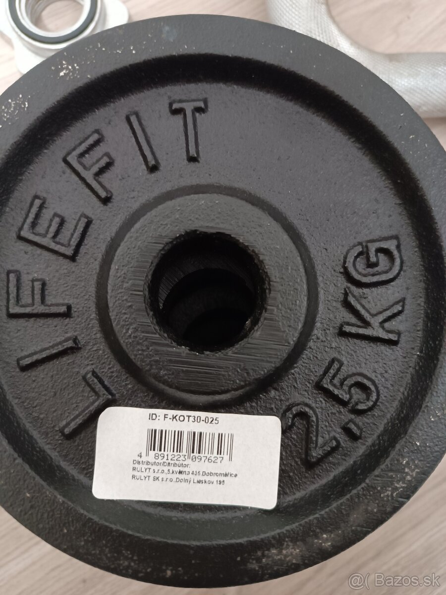 Ezet činka, závažia - 2