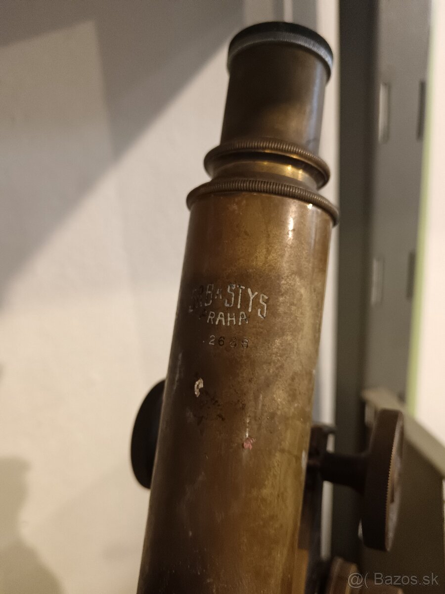 Starožitný mikroskop - 2