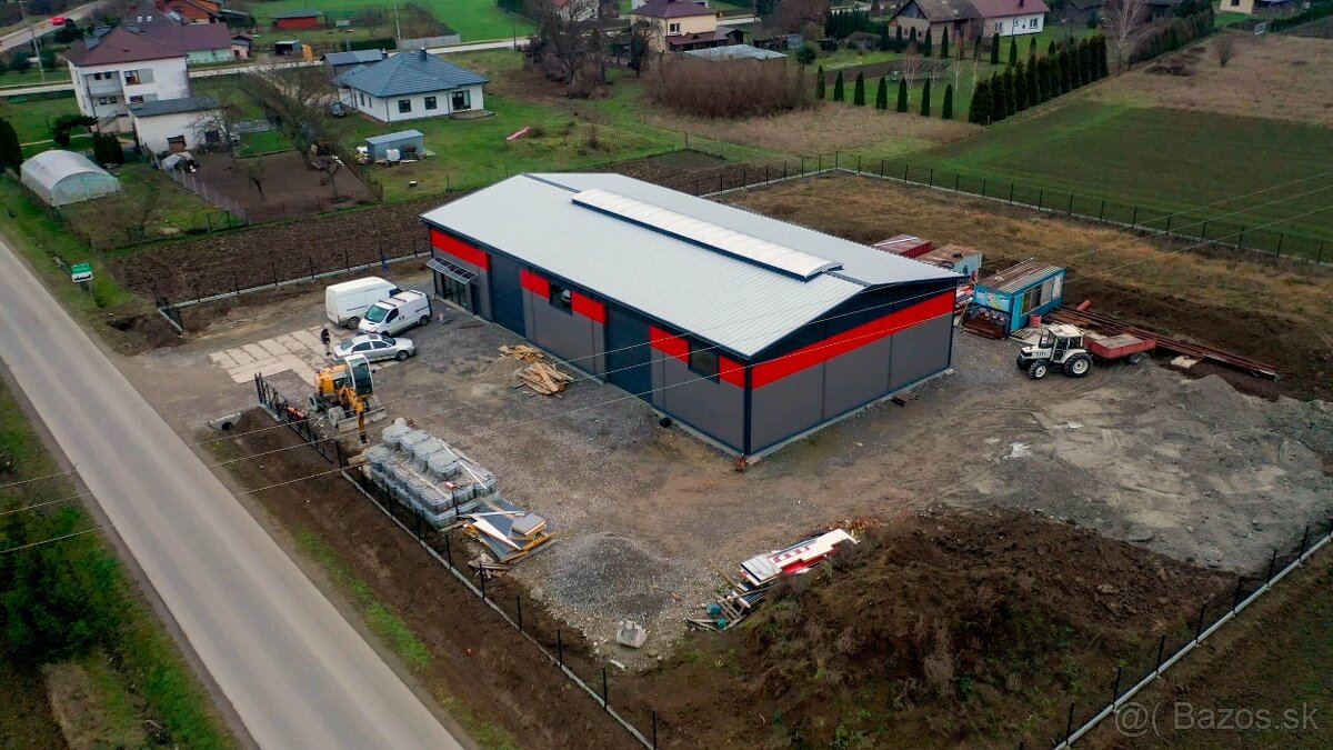 Výroba a montáž oceľových hál – HALER - 2