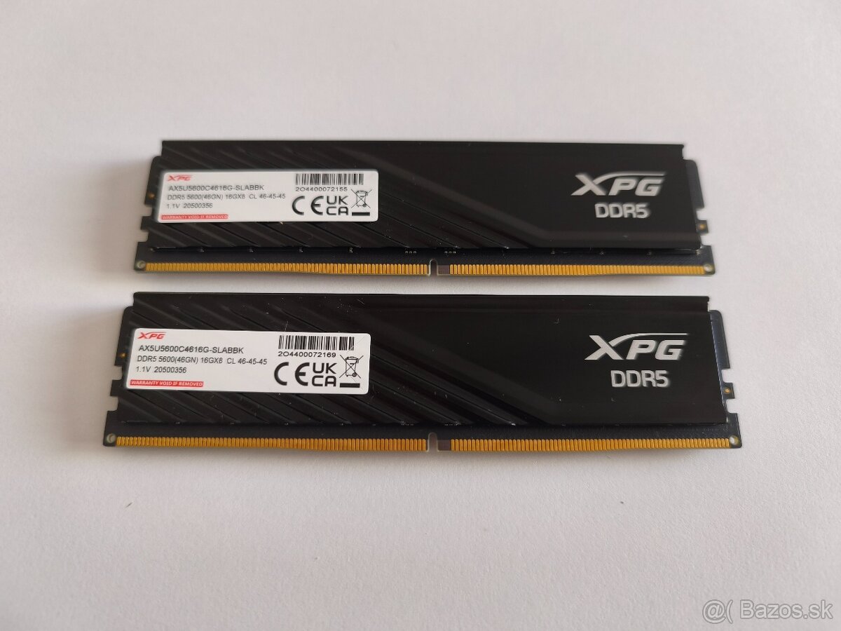 ADATA XPG LANCER BLADE DDR5 32GB KIT (2x16) 5600MHz CL46 - 2