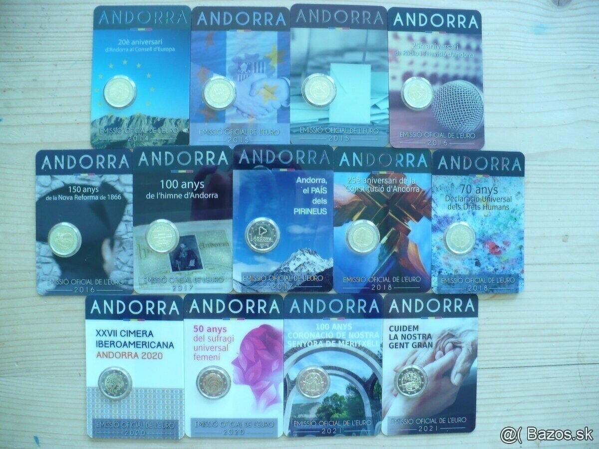 Pamatne 2 euro Andorra - 2