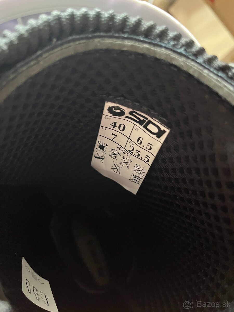 Sidi Crossfire 3, velikost 40 černobílé - 2