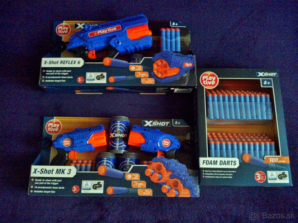 X-SHOT MK3,X-SHOT REFLEX6, NABOJE - 2