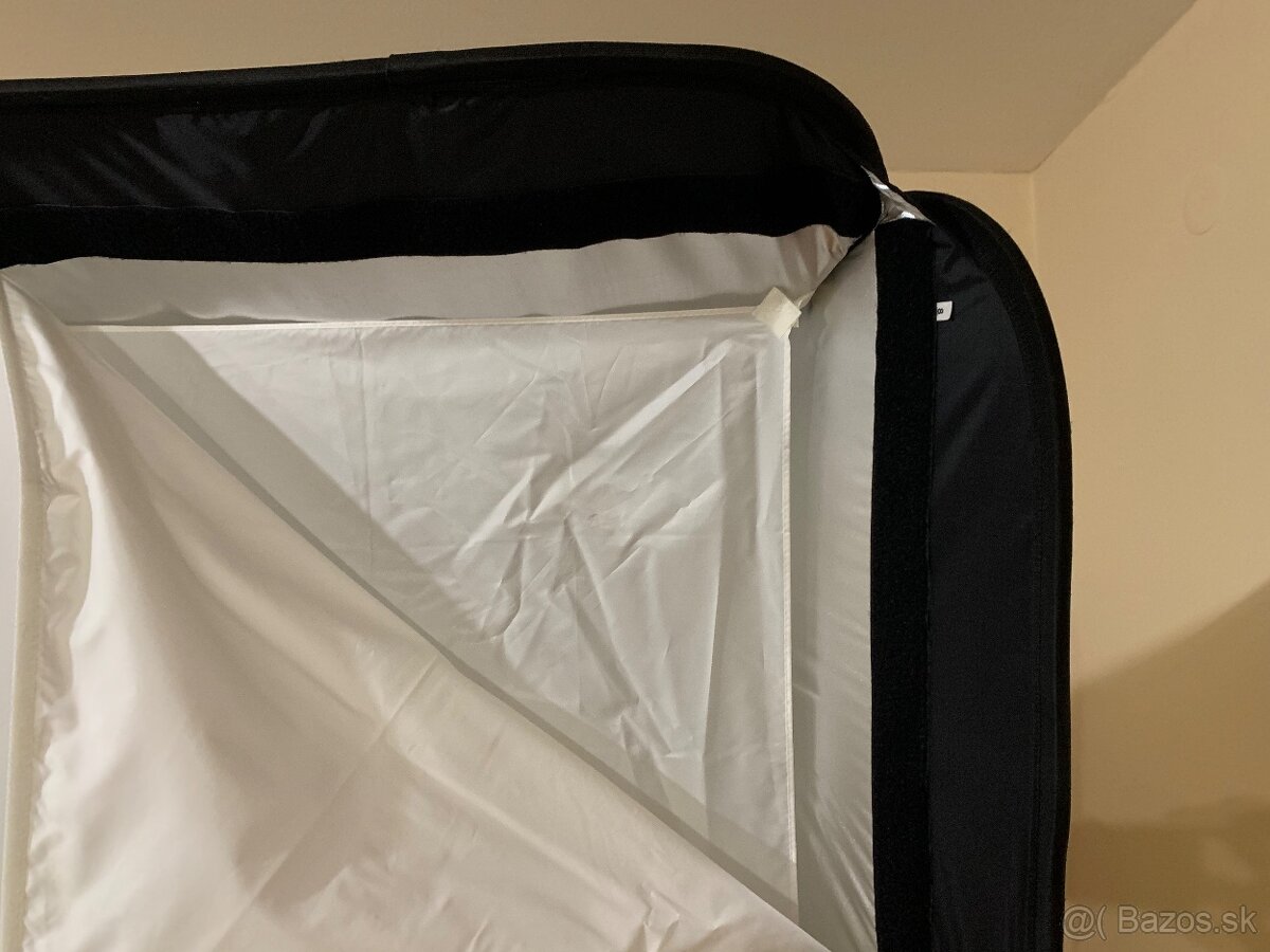 Lastolite Ezybox Hotshoe 76 × 76 cm + statív 3 m – kompletný - 2