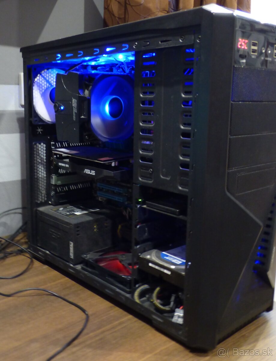 Predám PC zostavu AMD Fx-8350 + GTX 1050Ti - 2