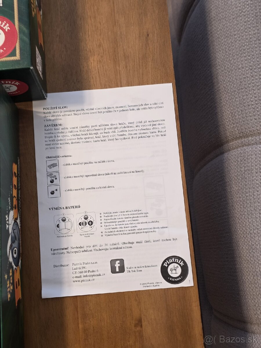 Tik tak bum spoločenská hra - 2
