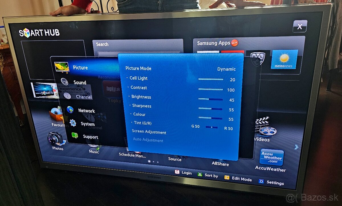 Predávam 64″plazmový televízor Samsung PS64D8000FS + AppleTV - 2