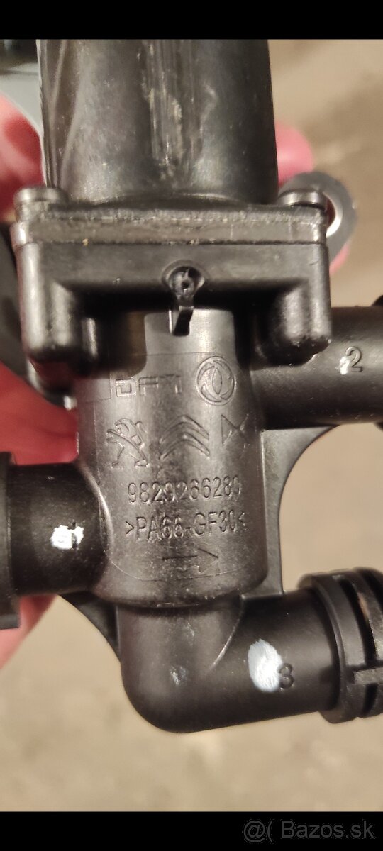 Elektromagnetický ventil výmeny tepla motora 9829266280 pre - 2