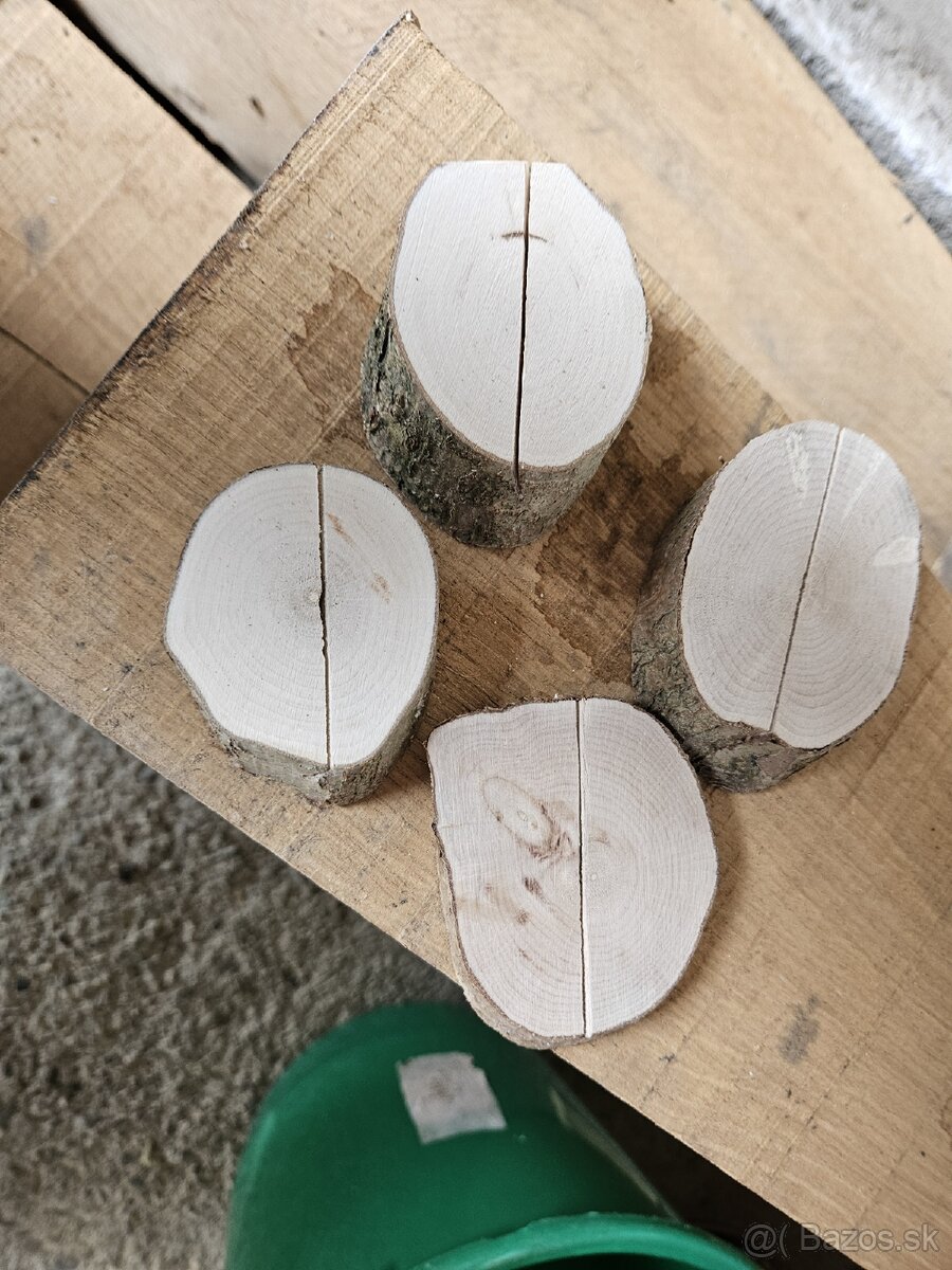 Svadobné kolieska na menovky - 2