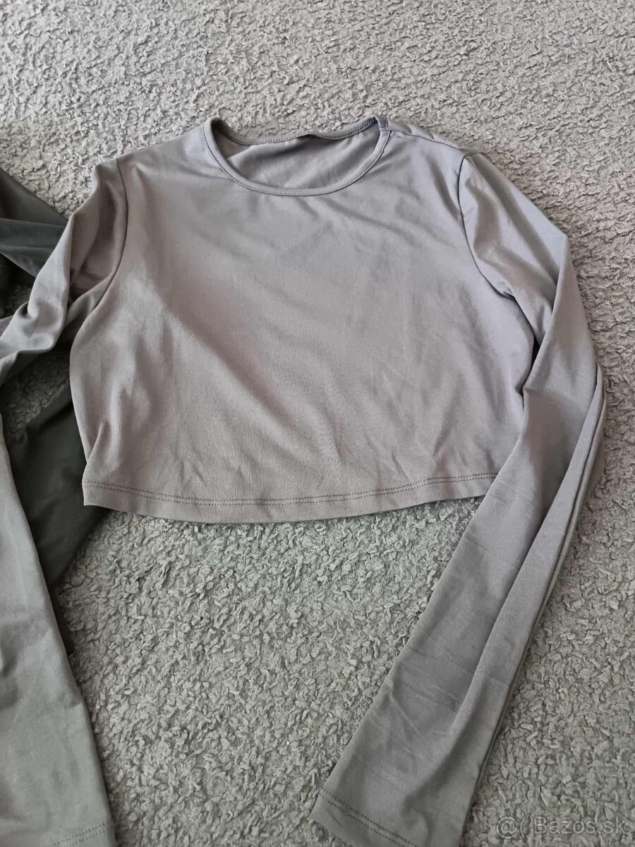 Dievčenské tričká dlhý rukáv 2x - 2