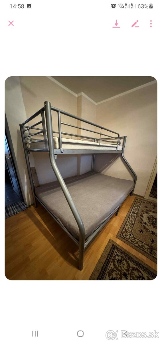 Poschodová posteľ - 2