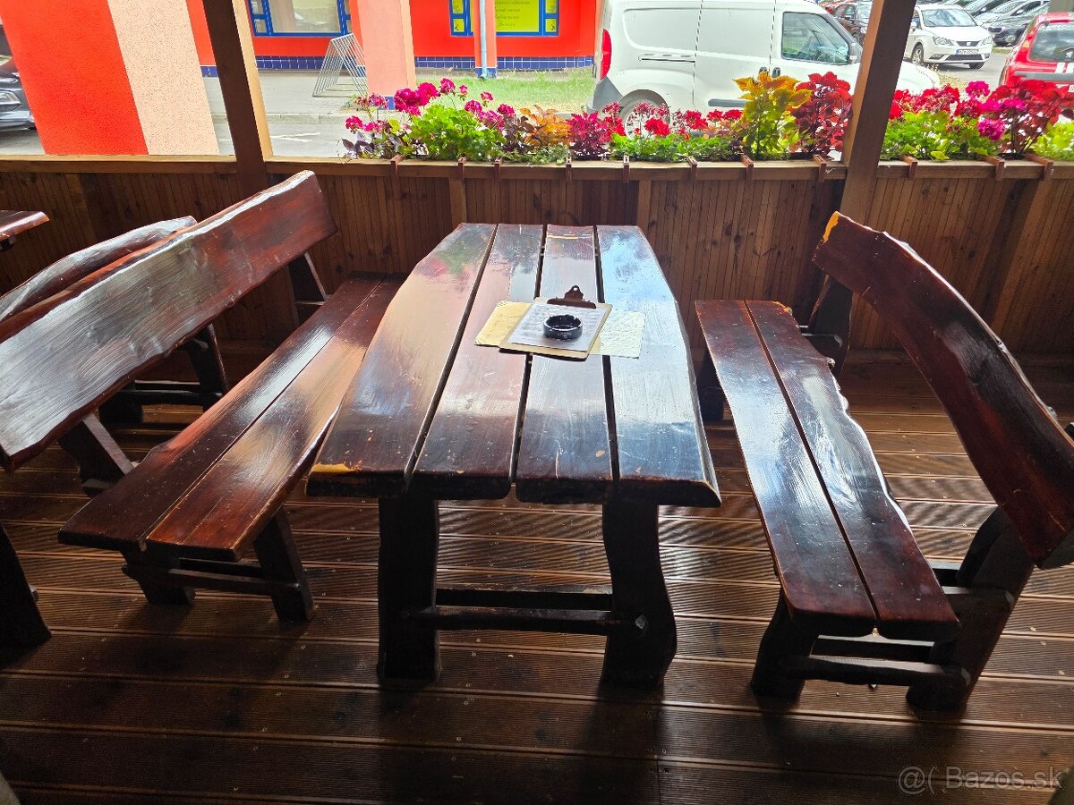 Terasovy stol so stoličkami - 2