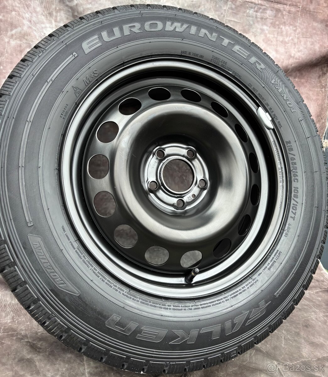Zimní nepoužitá sada disků Toyota Proace 215/65R16 - 2