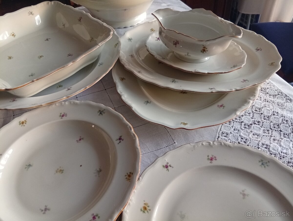 Prvorepubliková obedová súprava - 2