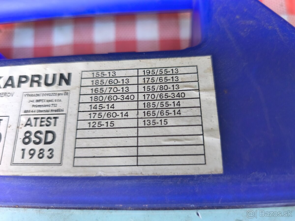 Snehové reťaze Kaprun - 2