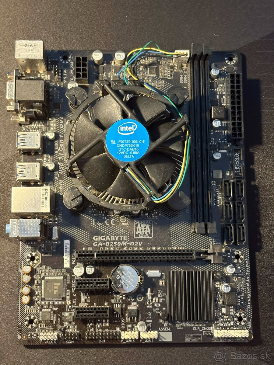 GIGABYTE B250M-D2V + Intel Pentium G4560 - 2