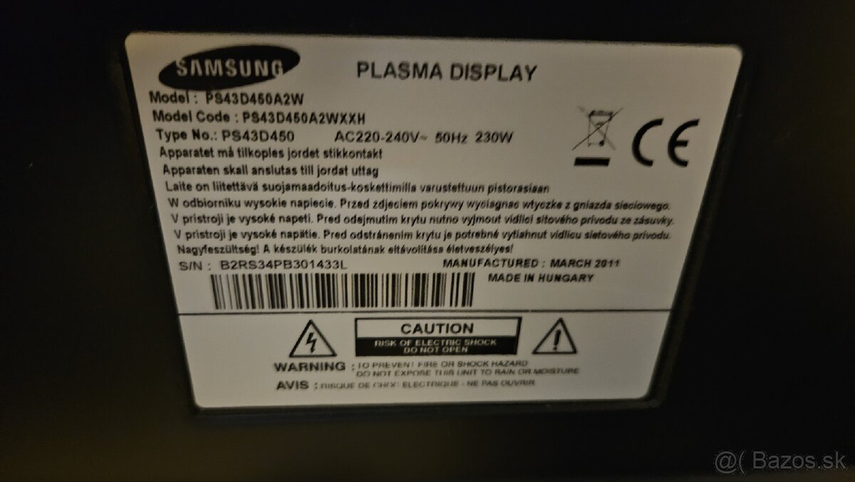 Televizor Samsung 43" - 2