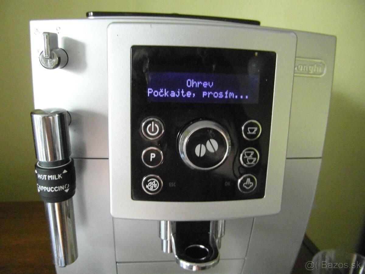 DeLonghi textový displej - 2