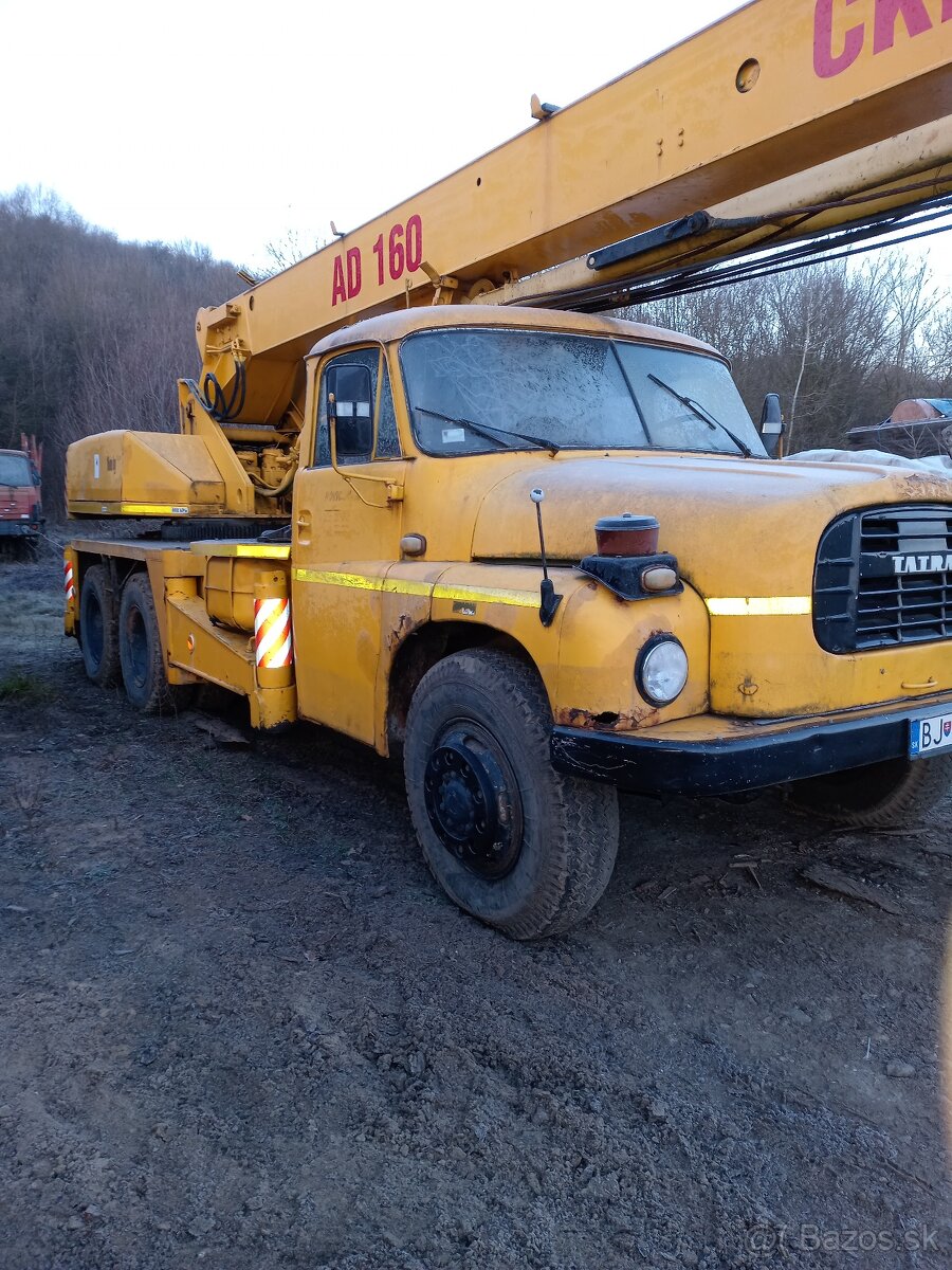 Predám Tatra148 6x6 žeriav ČKD AD160 s TP za výhodnú cenu - 2
