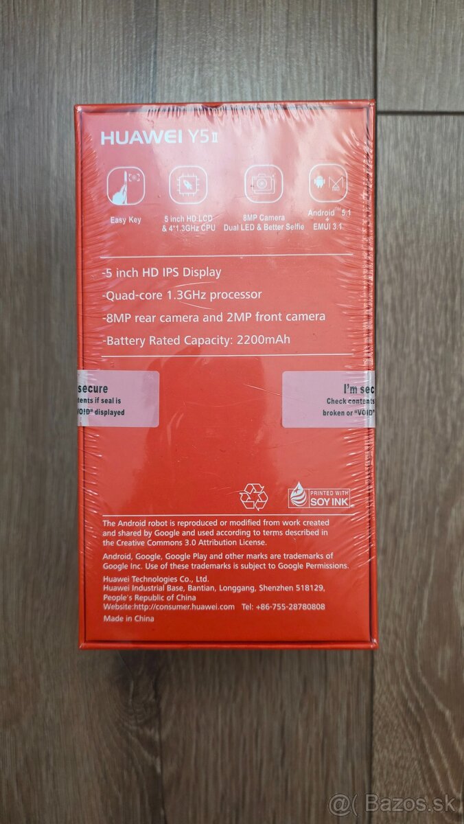 NIKDY NEROZBALENÝ Huawei Y5 II - 2