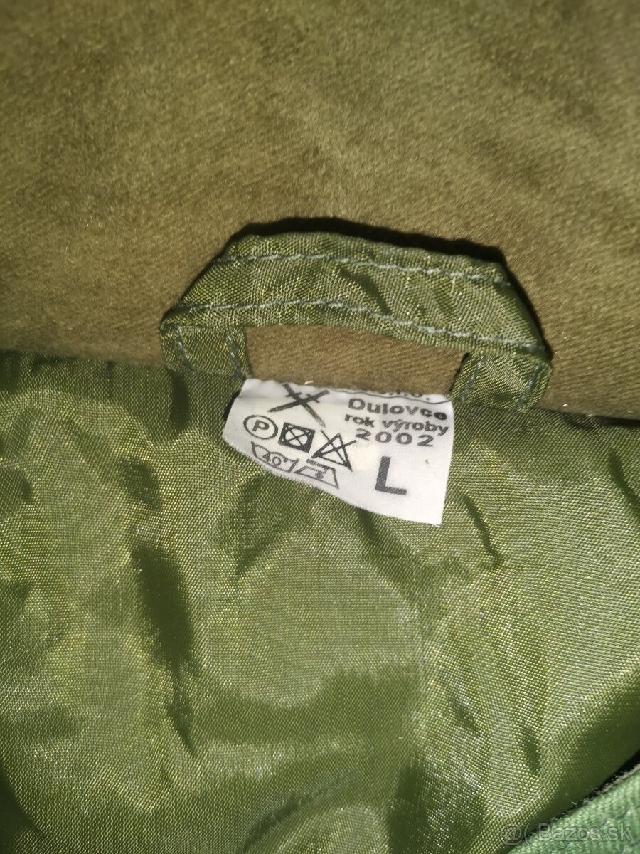 Vojenská zimná páperová bunda vzor 97 les - 2