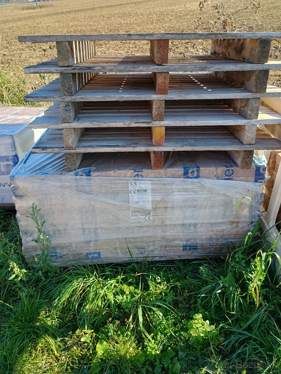 Palety Leier červená - 2