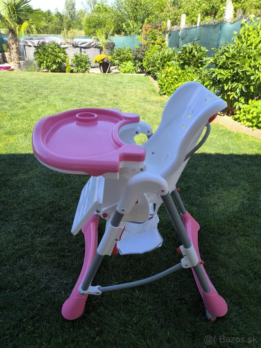 Detská jedálenská polohovateľná stolička - 2