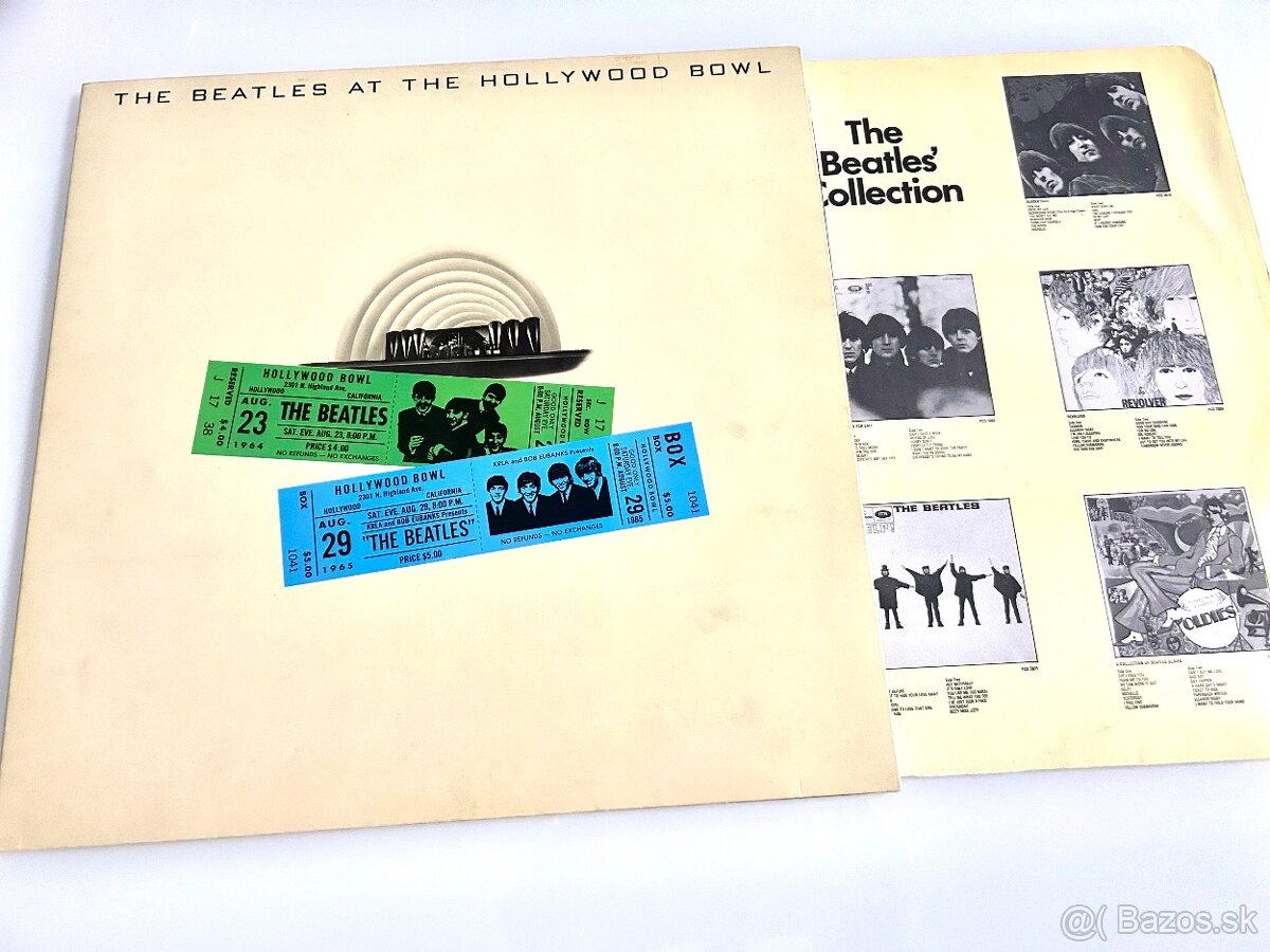 BEATLES -At the Hollywood bowl Lp - 2