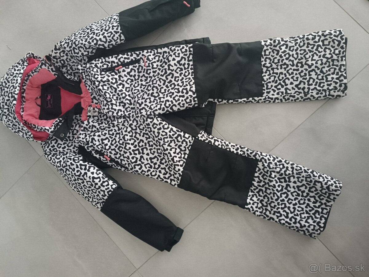 Zimný komplet bunda, otplovacky, čiapka rukavice - 2