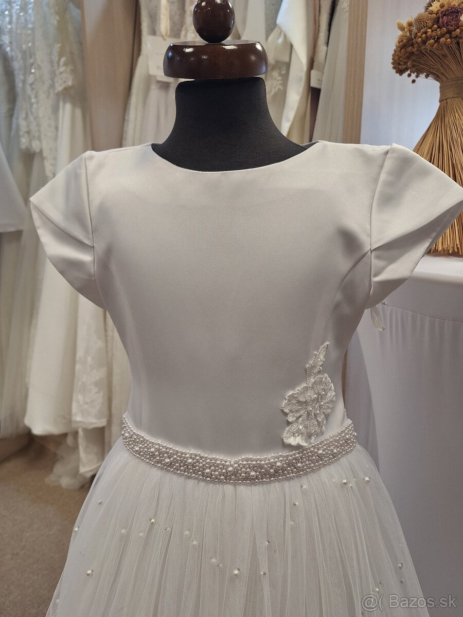 Šaty na prijímanie Nataša 140 a 146 - 2