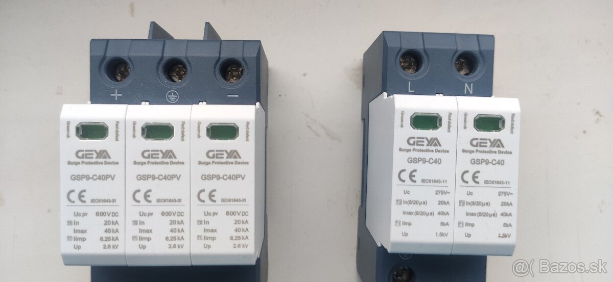 Prepäťová ochrana DC a AC - 2