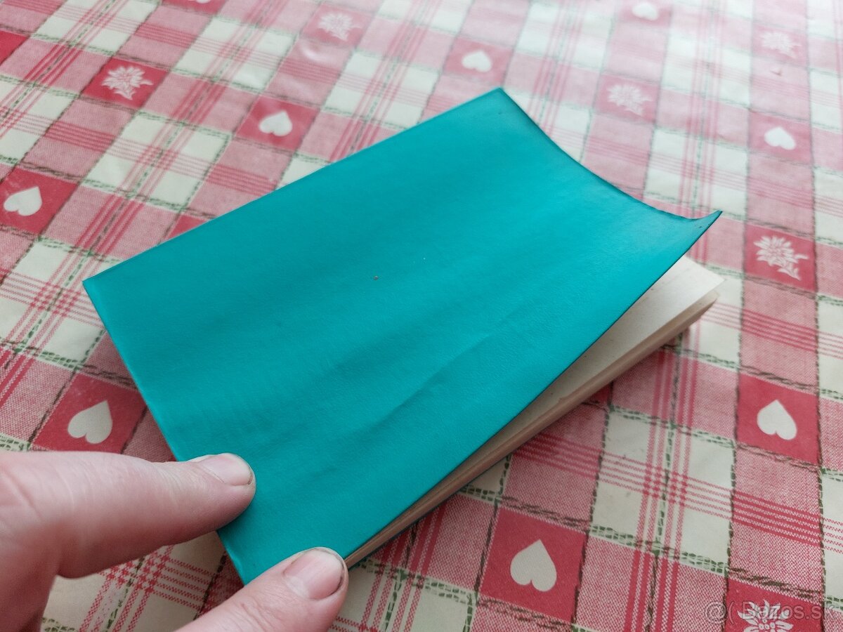 Osobný plán veliteľa – originálny vojenský zápisník ČSĽA - 2