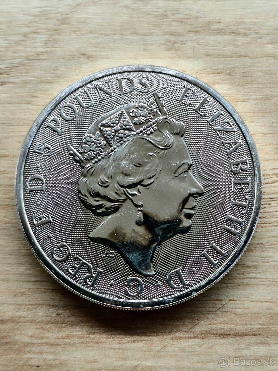 2oz Queen Beats 2021 999.9 - 2