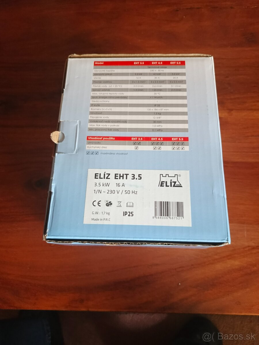 Predám prietokový ohrievač vody - 2